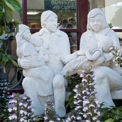 Exterior Statues Waitaki Health Services