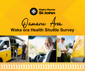 Hato Hone St John Oamaru Area Health Shuttle Survey 